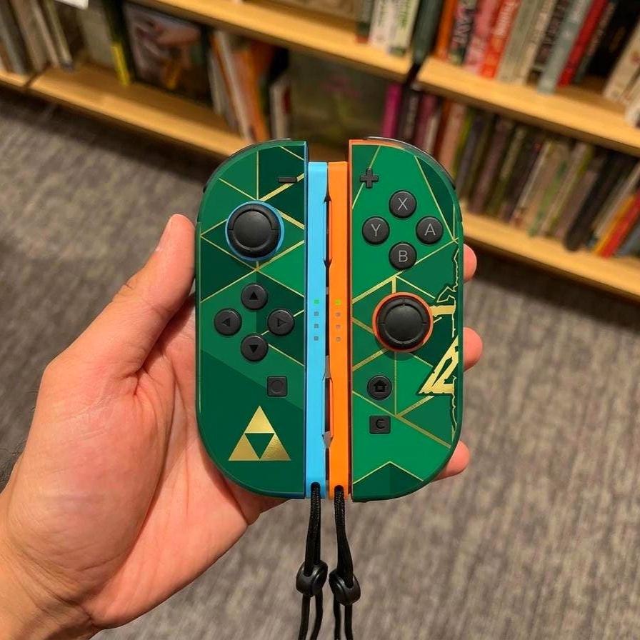 Zelda Green Joy-Con skins