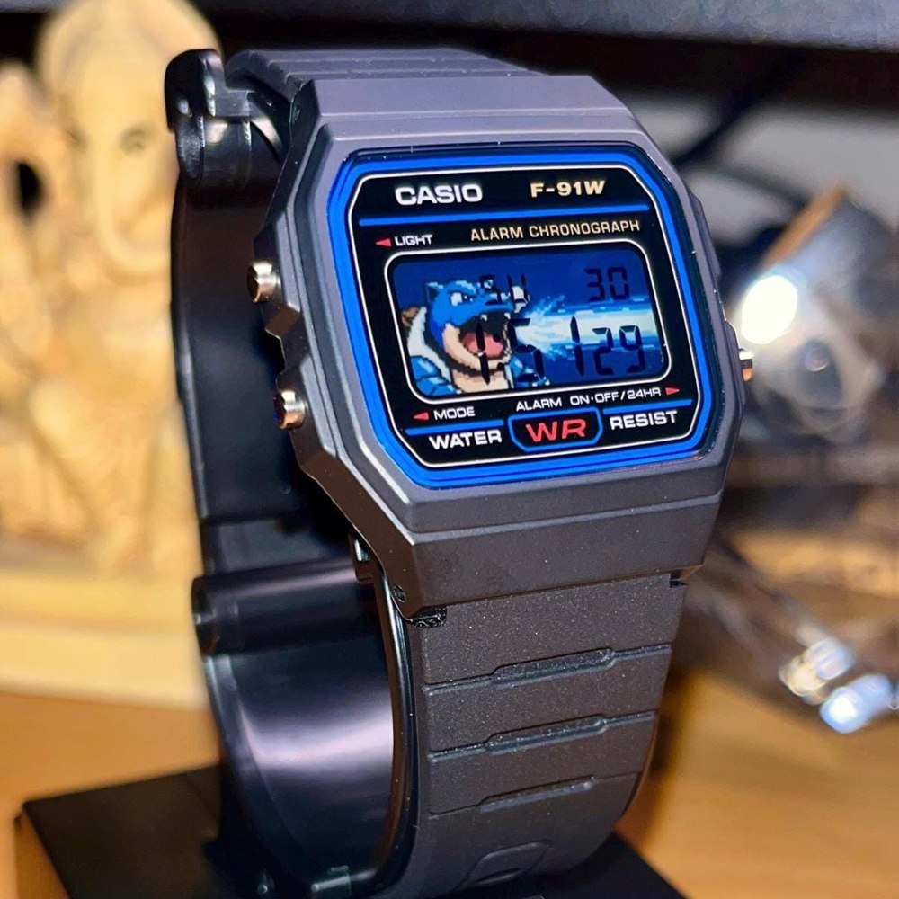 Blastoise inspired watch