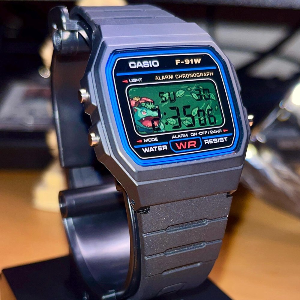 Venusaur inspired watch